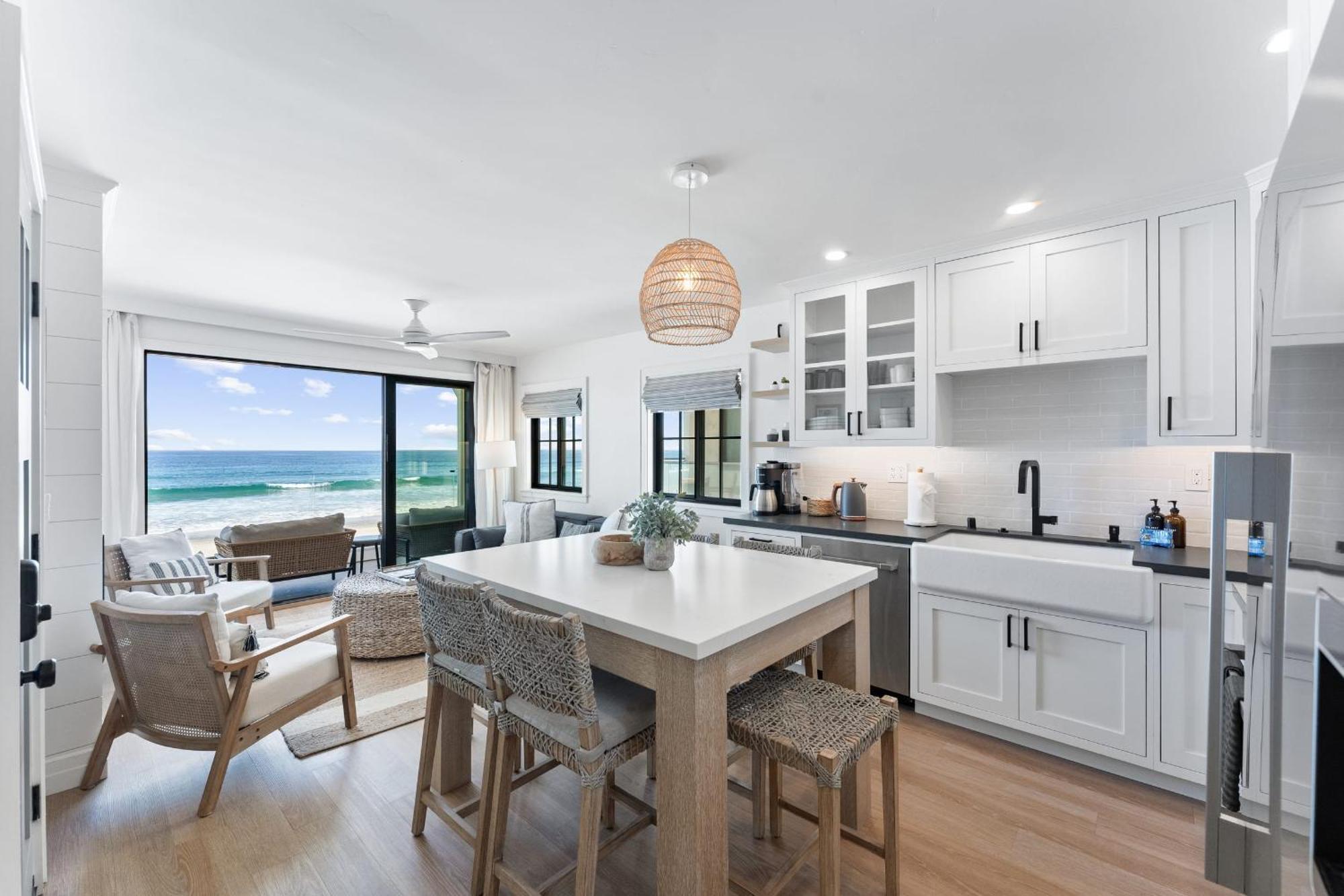 Luxury Oceanfront Fourplex With Roof Deck Sleeps 22